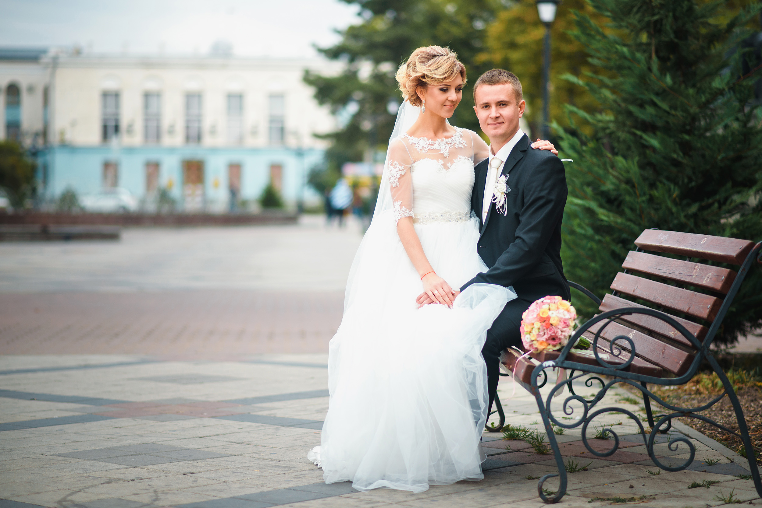 Свадебная фотосессия в Партените Марианны и Алексея